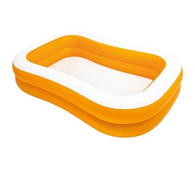 Sprell Stort oppblåsbart badebasseng 600 liter