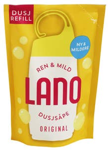 Lano Dusjsåpe Flytende refill