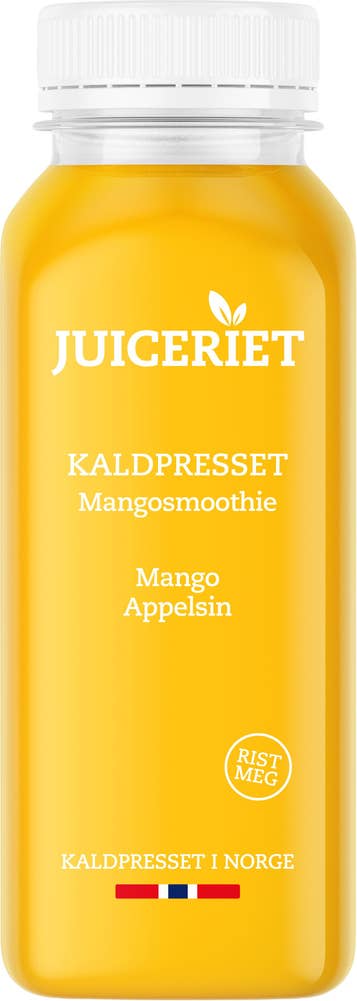 Juiceriet Kaldpresset Mangosmoothie Mango & Appelsin