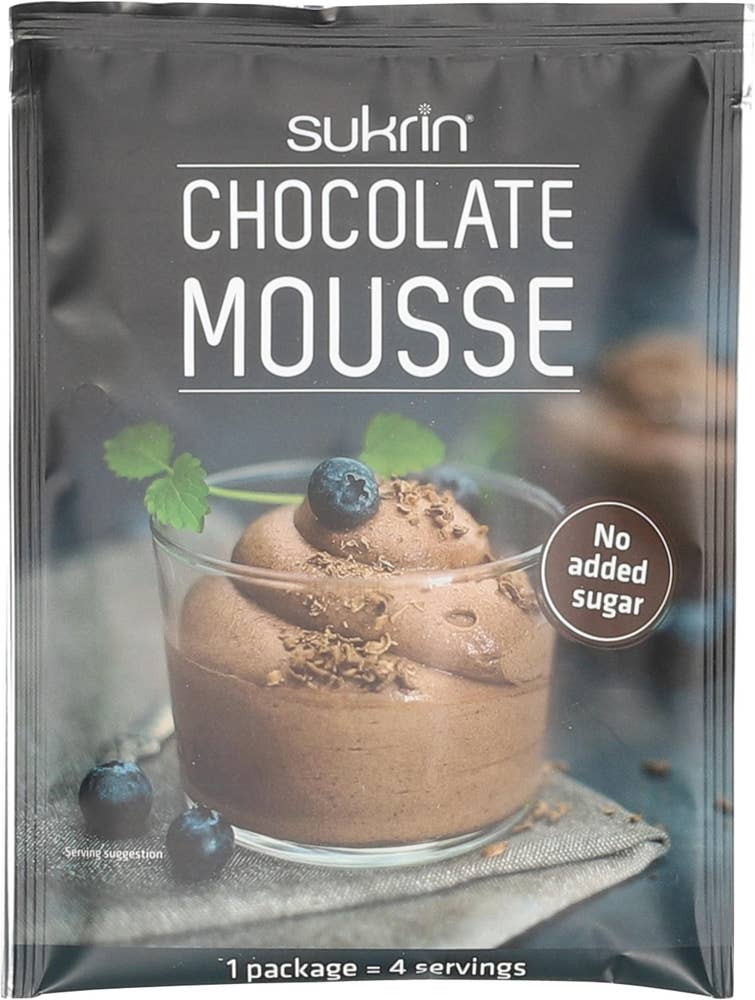 Sjokolademouse Uten tilsatt sukker, 85 g