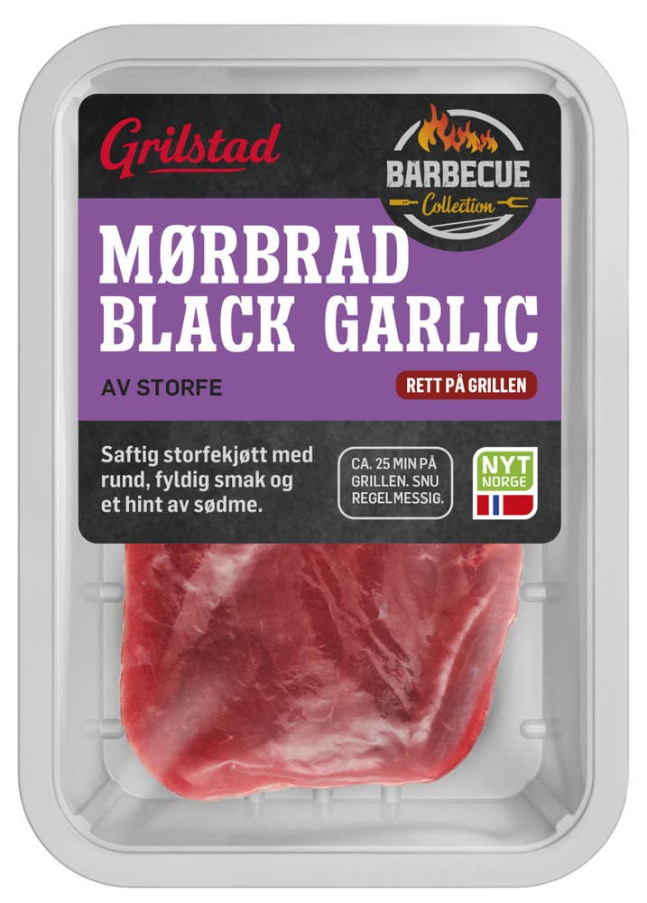 Grilstad Black Garlic krydret mørbrad