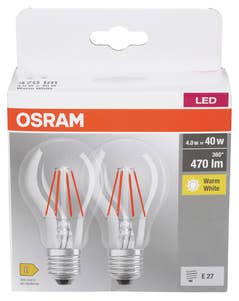Osram Led Cl A 40 Klar E27