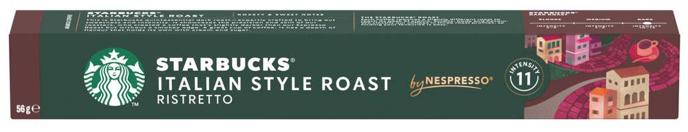Starbucks Italian Roast 10 stk Intensitet 11, 56 g