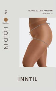 Inntil Strømpebukse Hold-in 20 DEN Medium, str. 44-48, semi-matt