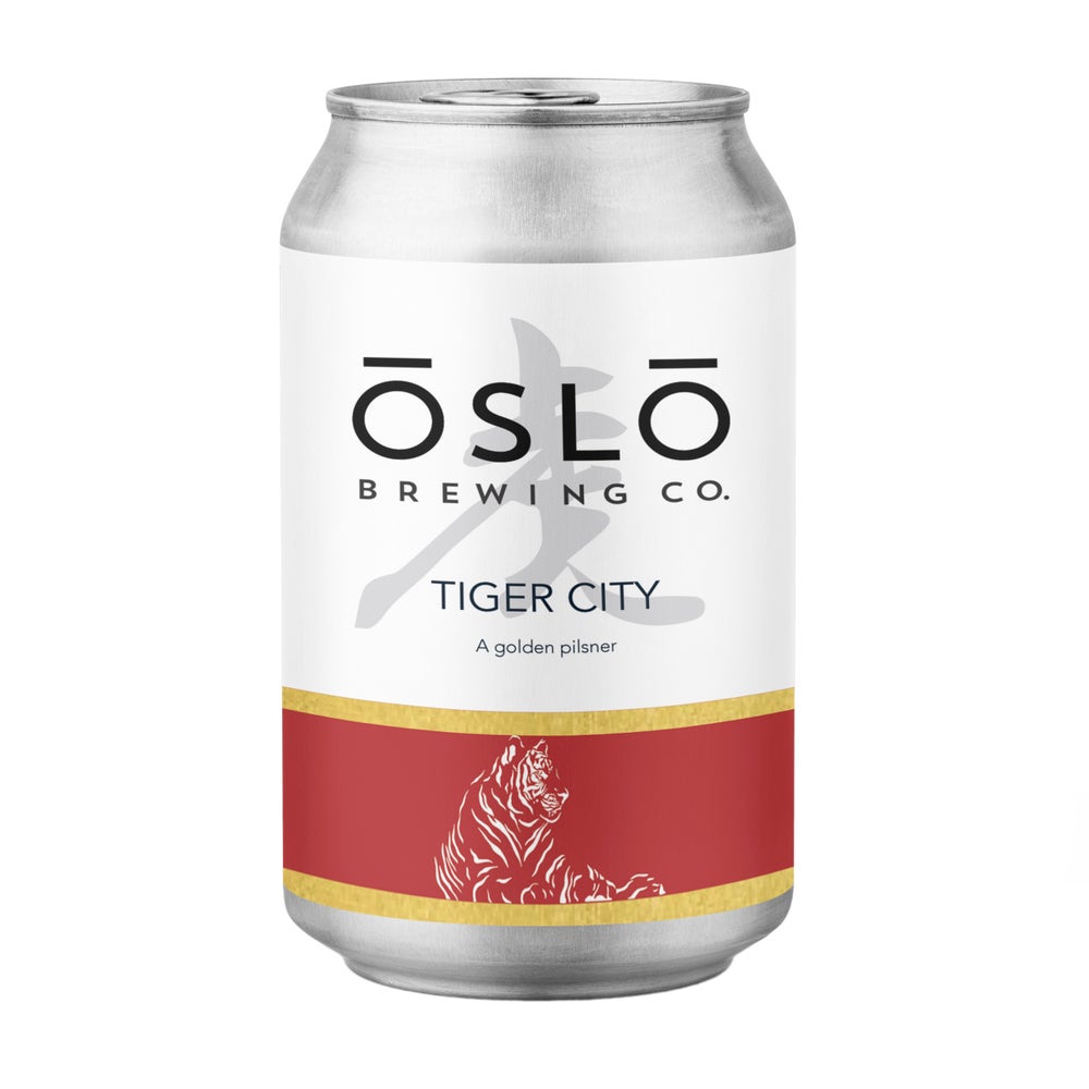 Oslo Brewing Company Tiger City Pilsner