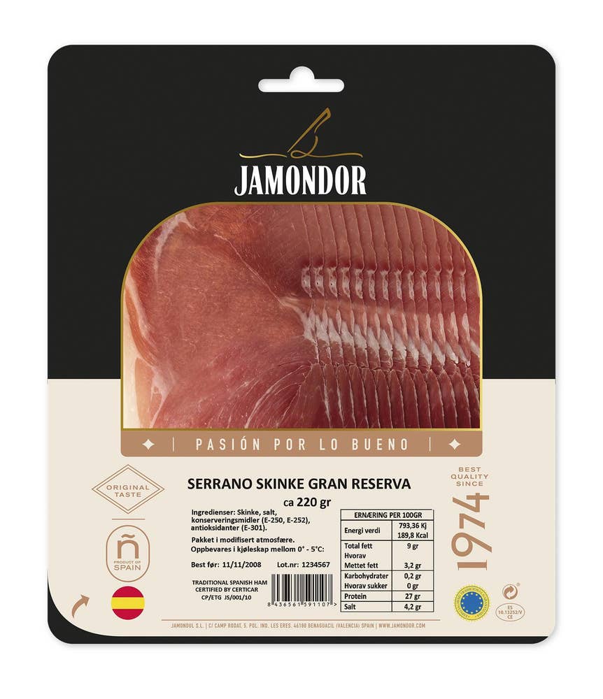JAMONDUL Serrano Gran Reserva