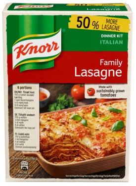 Knorr Lasagne 6 porsjoner