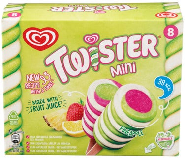 Heartbrand Twister Pineapple 8 stk