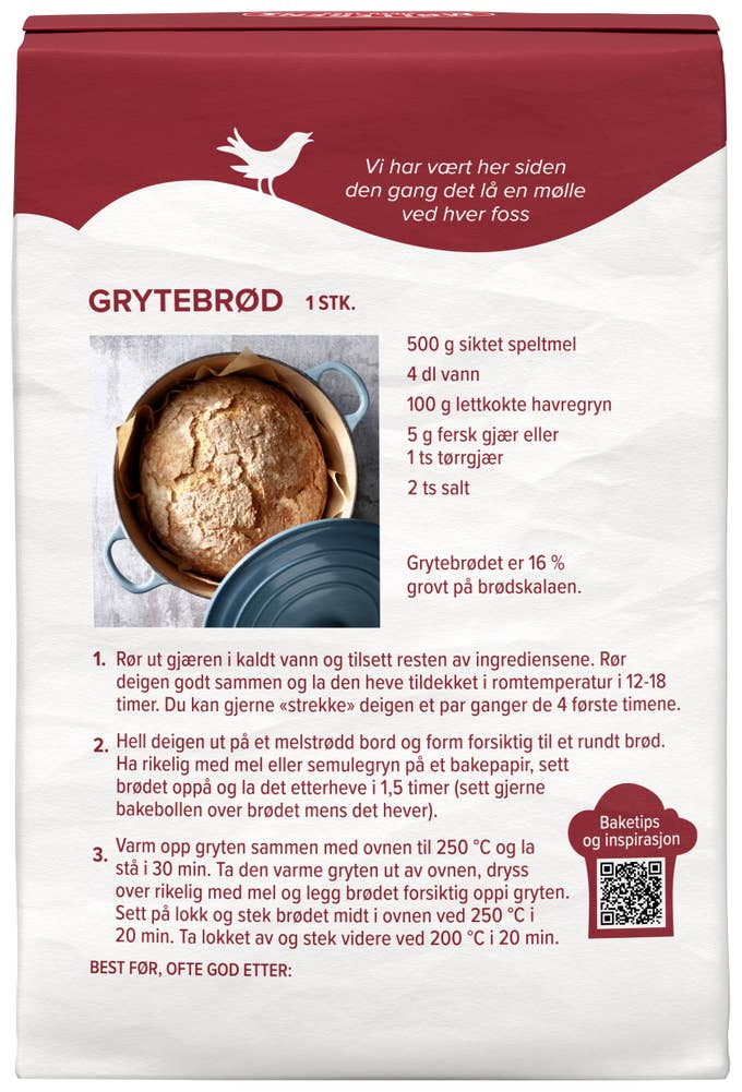 Møllerens Siktet speltmel