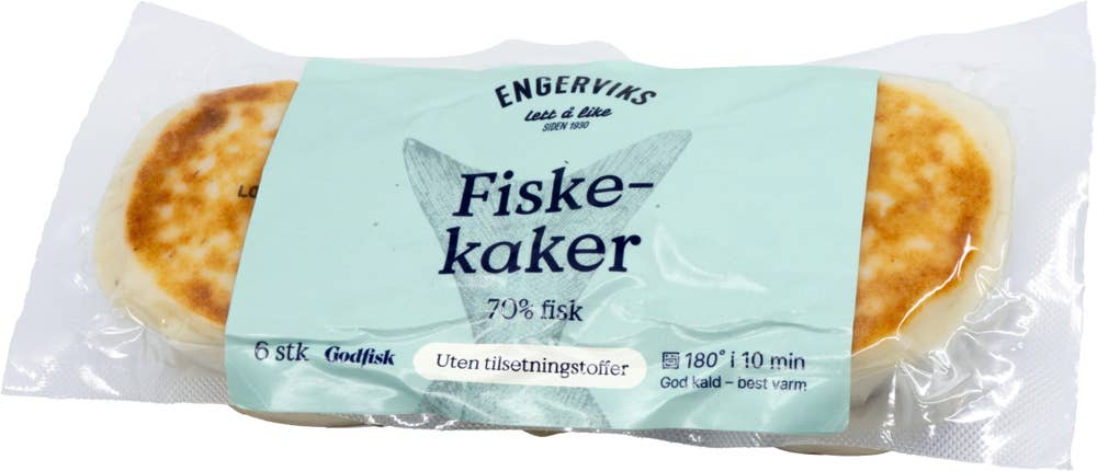 Engerviks Fiskekaker 6x60g