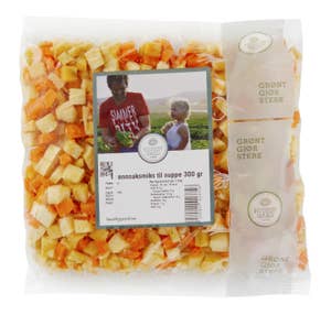 Huseby Gaard KUTTA nordisk suppe- og grytebase Gulrot, kålrot og pastinakk