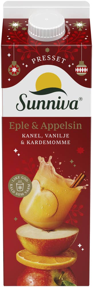 TINE Sunniva® Presset Eple og Appelsin Med julekrydder
