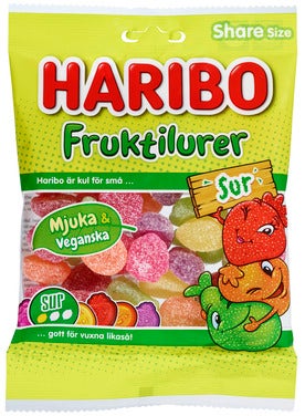 Haribo Fruktilurer Sur
