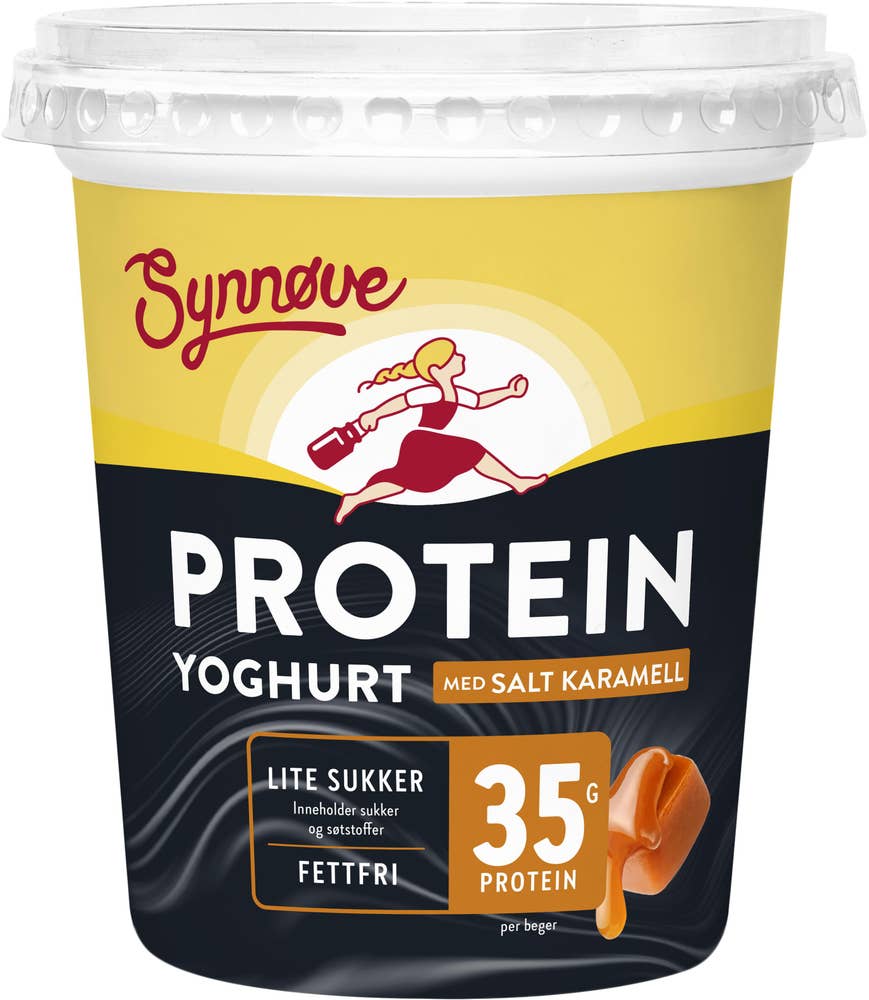 Synnøve Proteinyoghurt Salt karamell