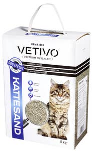 Vetivo Kattesand Klumpende