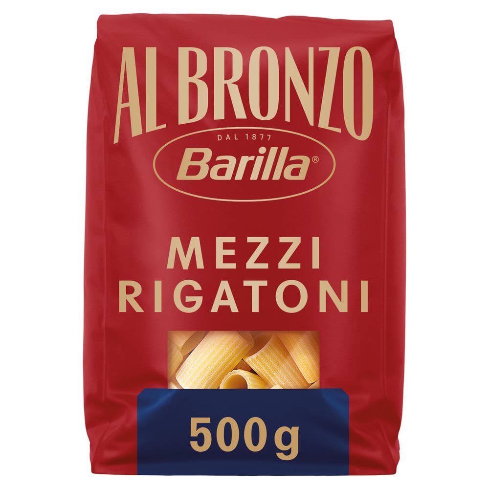 Barilla Mezzi Rigatoni Al Bronzo