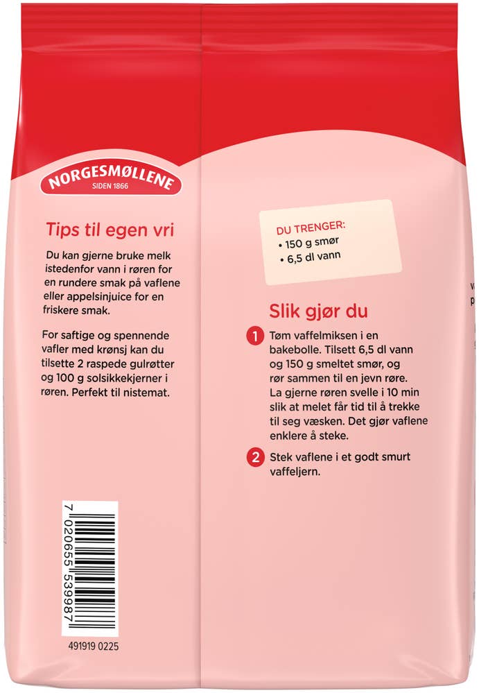Norgesmøllene Vafler