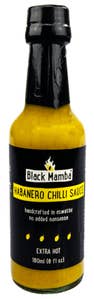 Black Mamba Habanero Chili Sauce Extra Hot