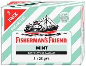 Fisherman's Friend Fishermans Friend Mint 3 x 25g
