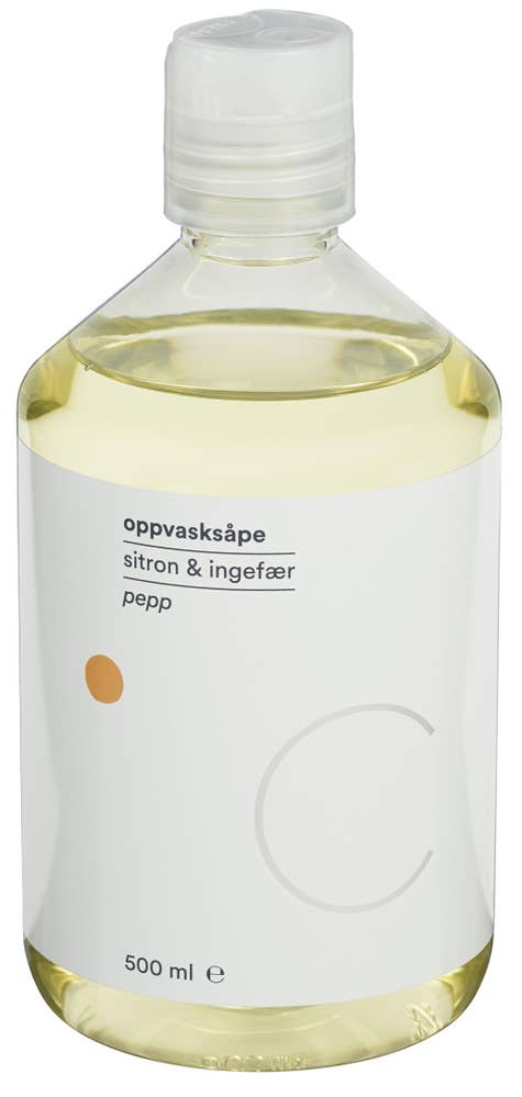 C soaps Oppvaskmiddel Sitron og ingefær