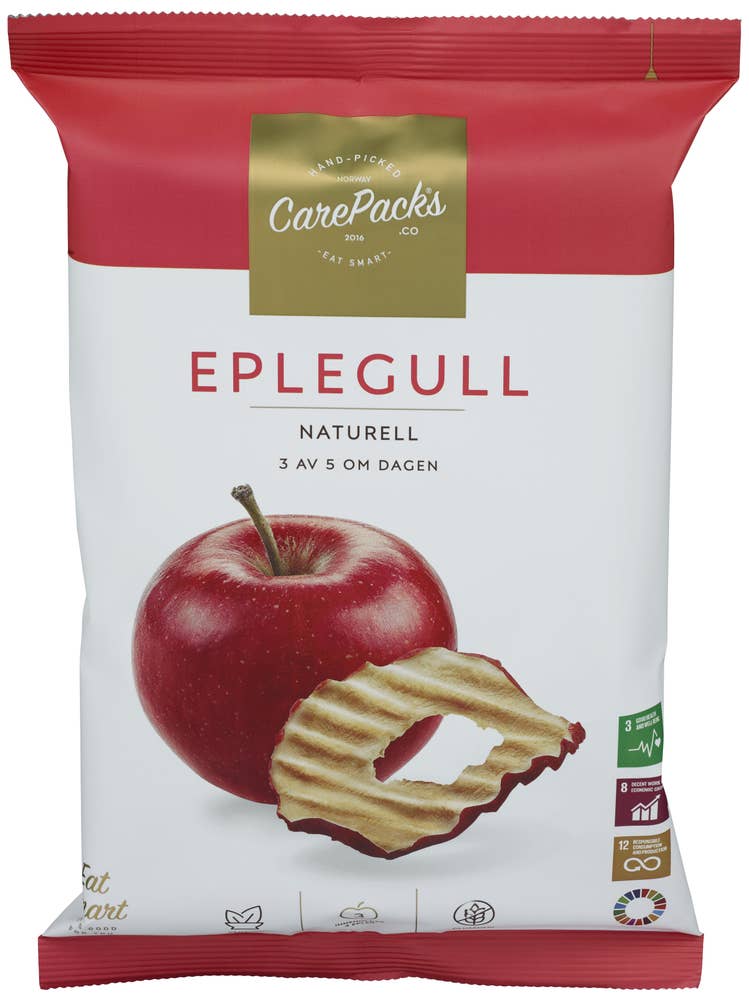 Carepacks Eplegull Naturell