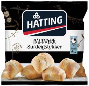 Hatting Surdeigstykker 6 stk