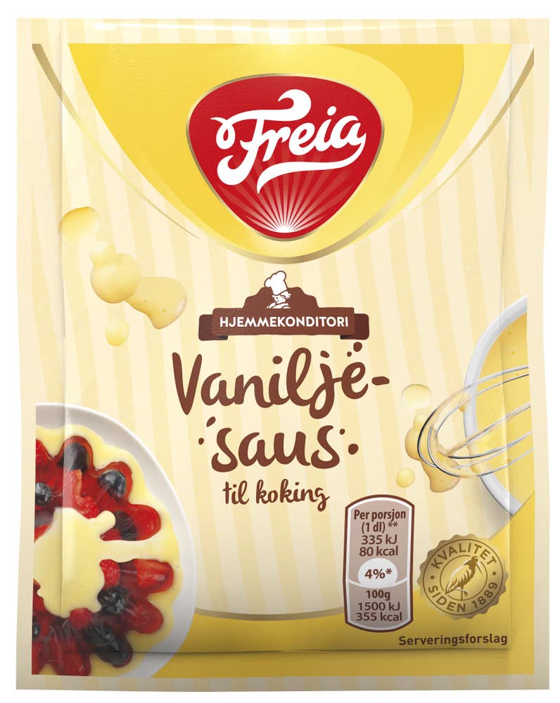 FREIA Vaniljesaus Til Koking