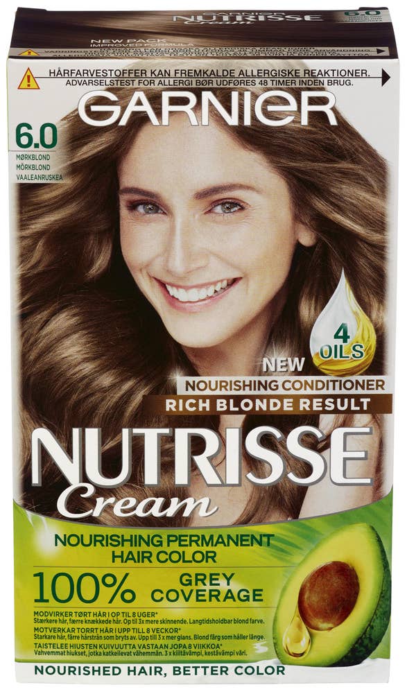 Garnier Nutrisse lysebrun 6.0