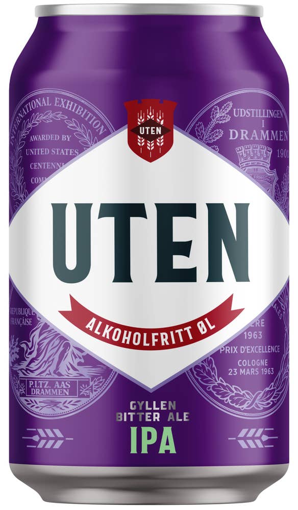 Aass Bryggeri Aass UTEN IPA 6x0,33 l