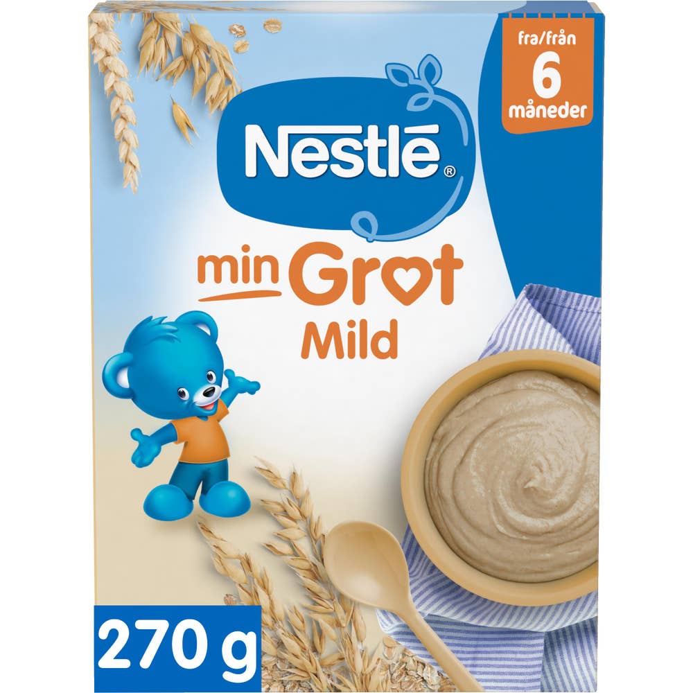 Nestlé Min Havregrøt mild Fra 6 mnd