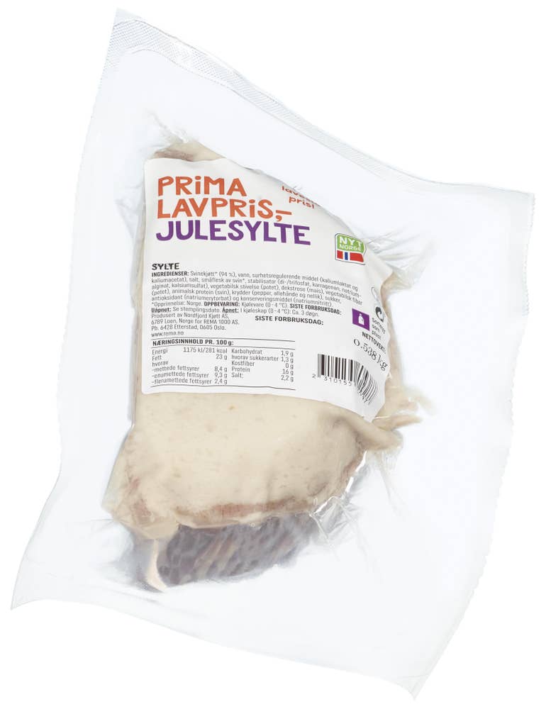 Prima Lavpris Prima Halv Julesylte