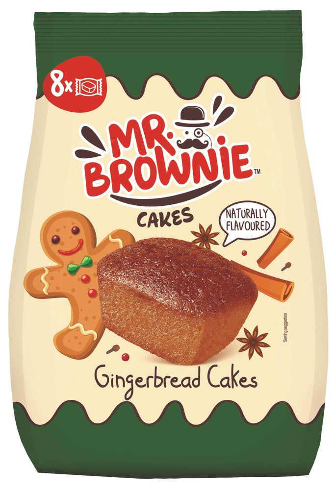 Mr Brownie Gingerbread cakes