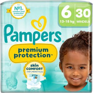 Pampers BLEIER PREM PROT S6 13-18KG 30STK PAMPERS