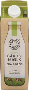 Rørosmeieriet Lett Økologisk Gårdsmjølk ikke Homogenisert