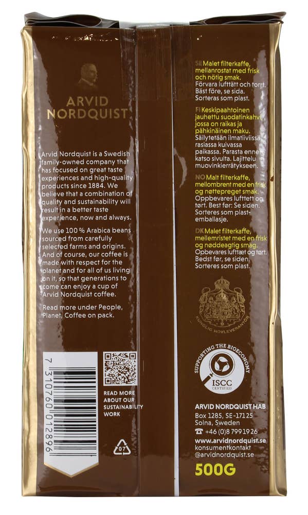 ARVID NORDQUIST Classic mellanrost Filtermalt