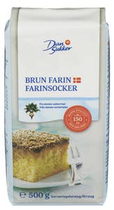 Brunt sukker