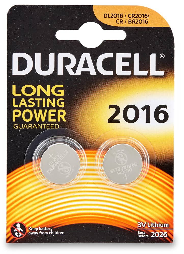 Duracell Batteri 2016 3V Lithium