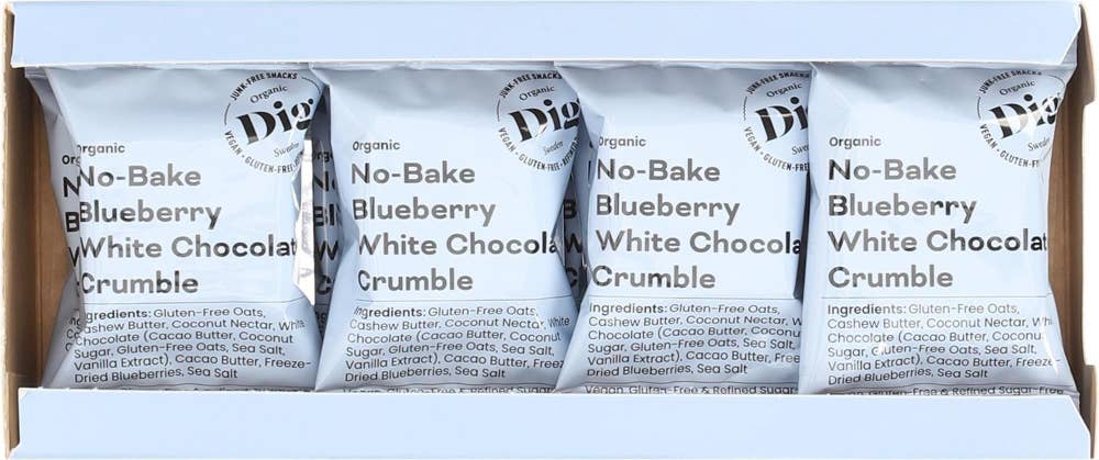 Dig Chocolate blueberry crumble 12pk