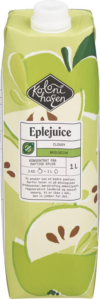 Kolonihagen Eplejuice Økologisk