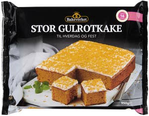 Bakeverket Gulrotkake