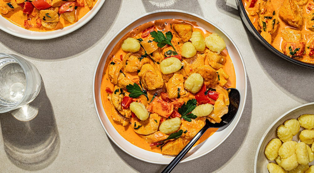 Rask kylling stroganoff