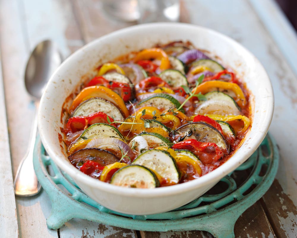 Ovnsbakt ratatouille