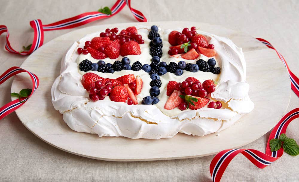 Enkel 17. mai pavlova