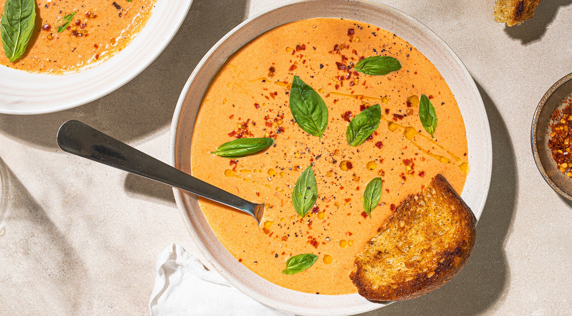 Spicy one pot tomatsuppe