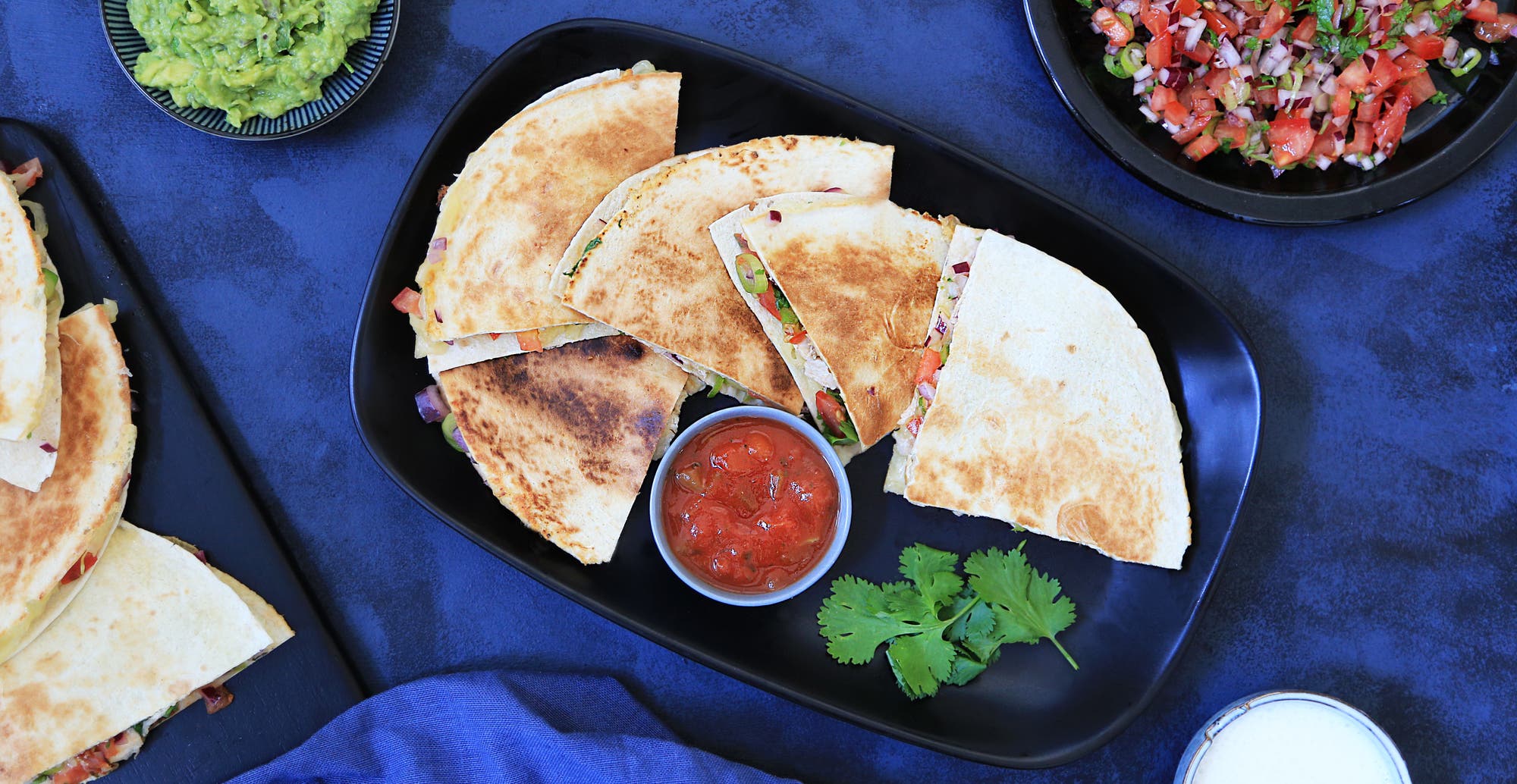 Quesadillas med kylling