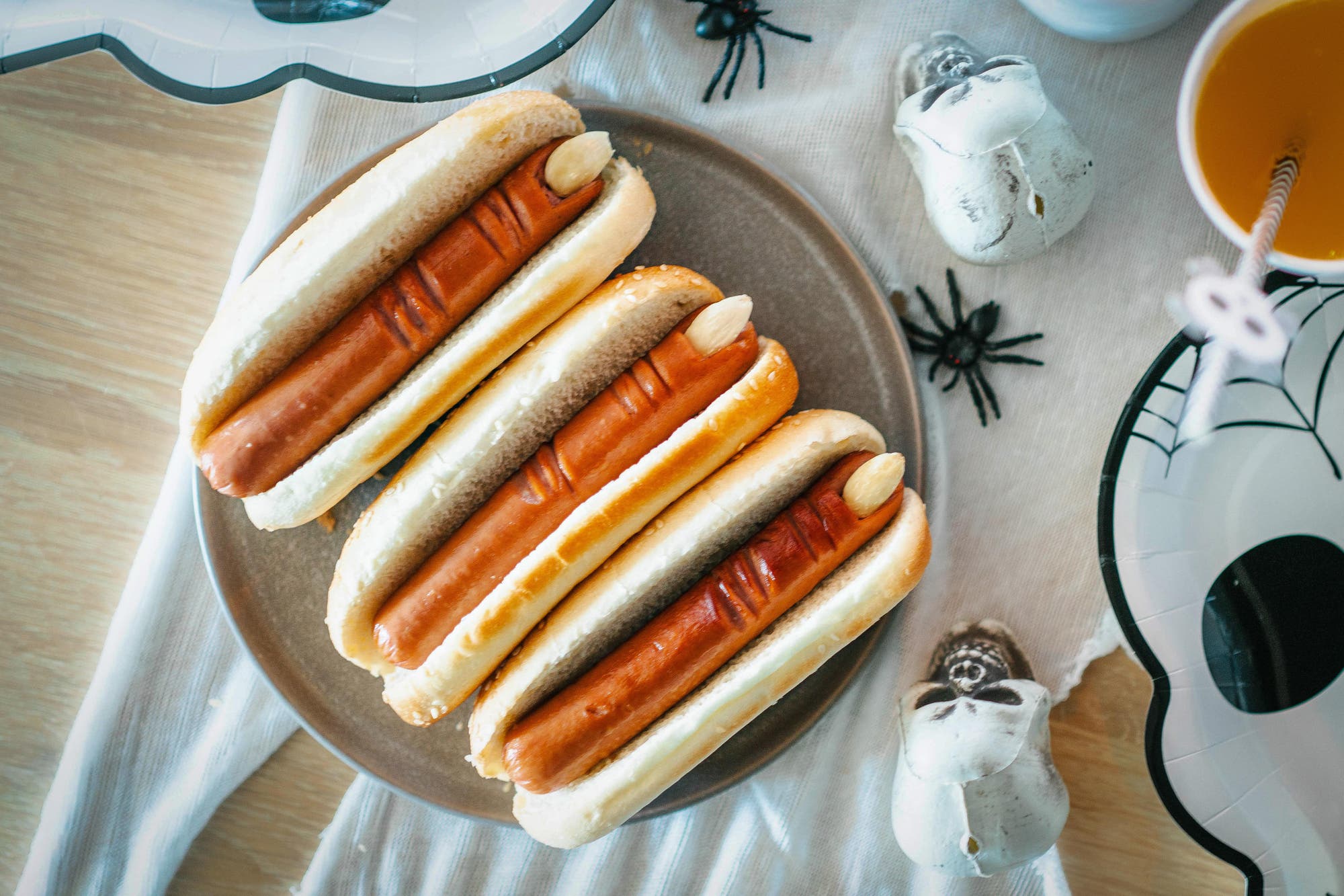 Pølsefingre til halloween