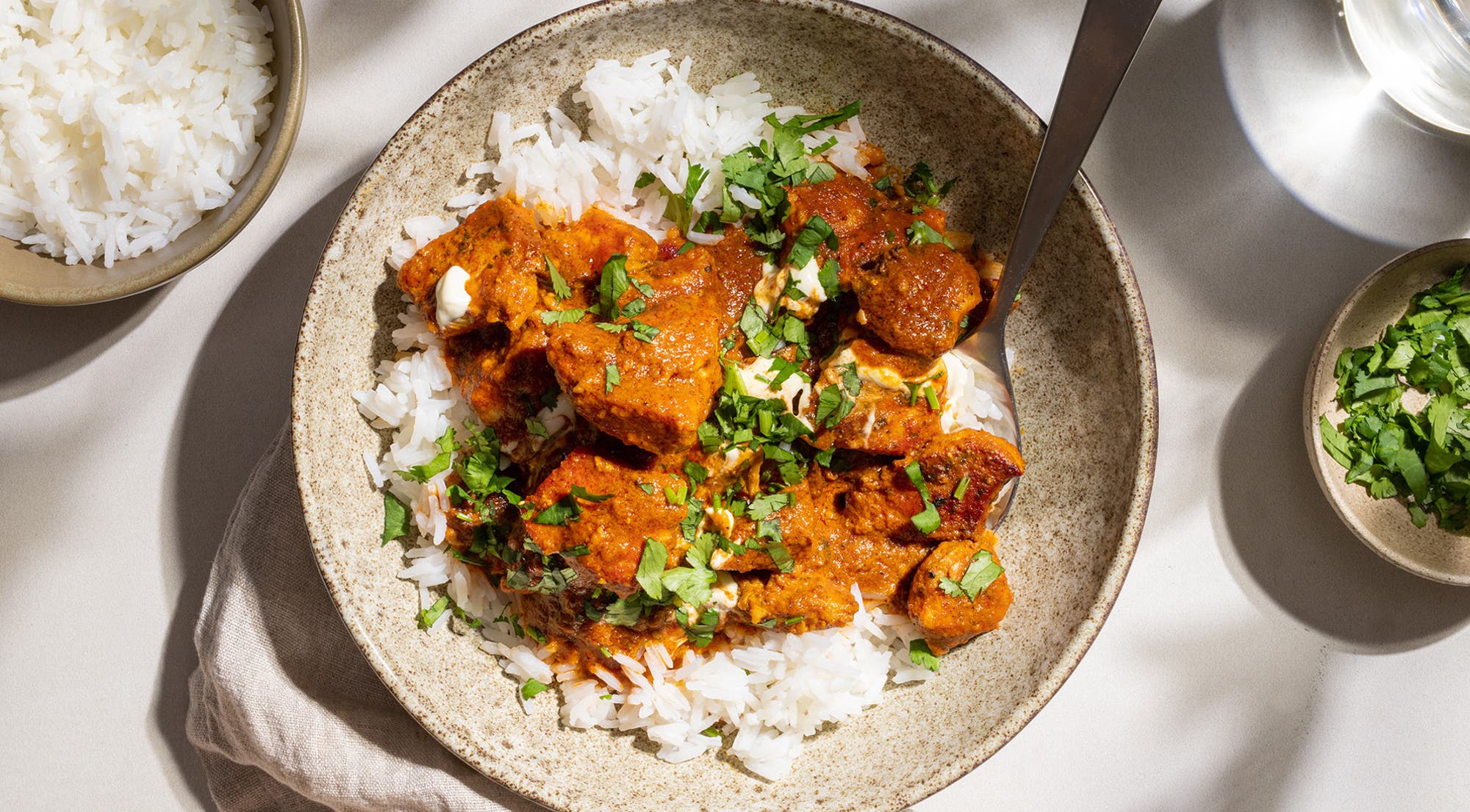 Rask tikka masala med kylling