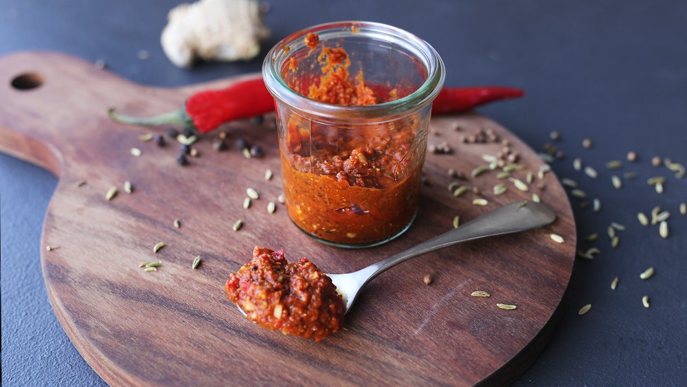 Hjemmelaget currypaste