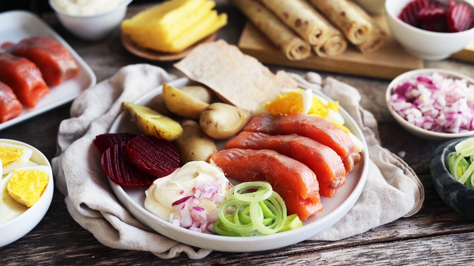 Klassisk rakfisktallerken