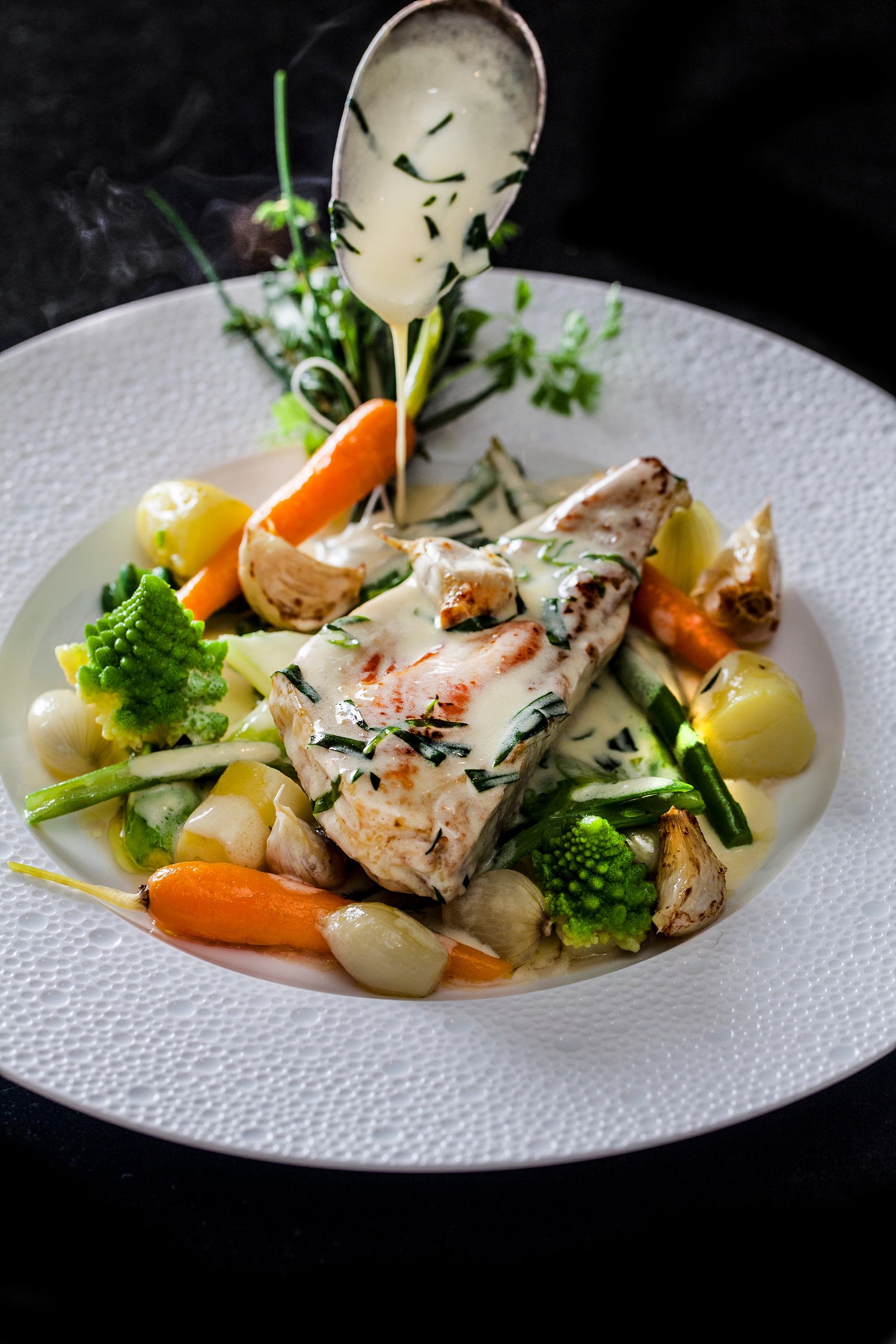 Kylling med estragonsaus